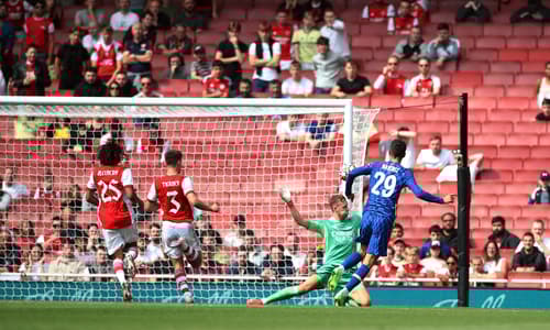 Kai Havertz, Chelsea v Arsenal, Friendly, summer 2021