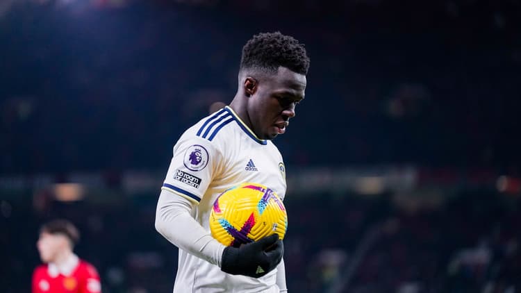 Wilfried Gnonto is looking for a way out of Leeds