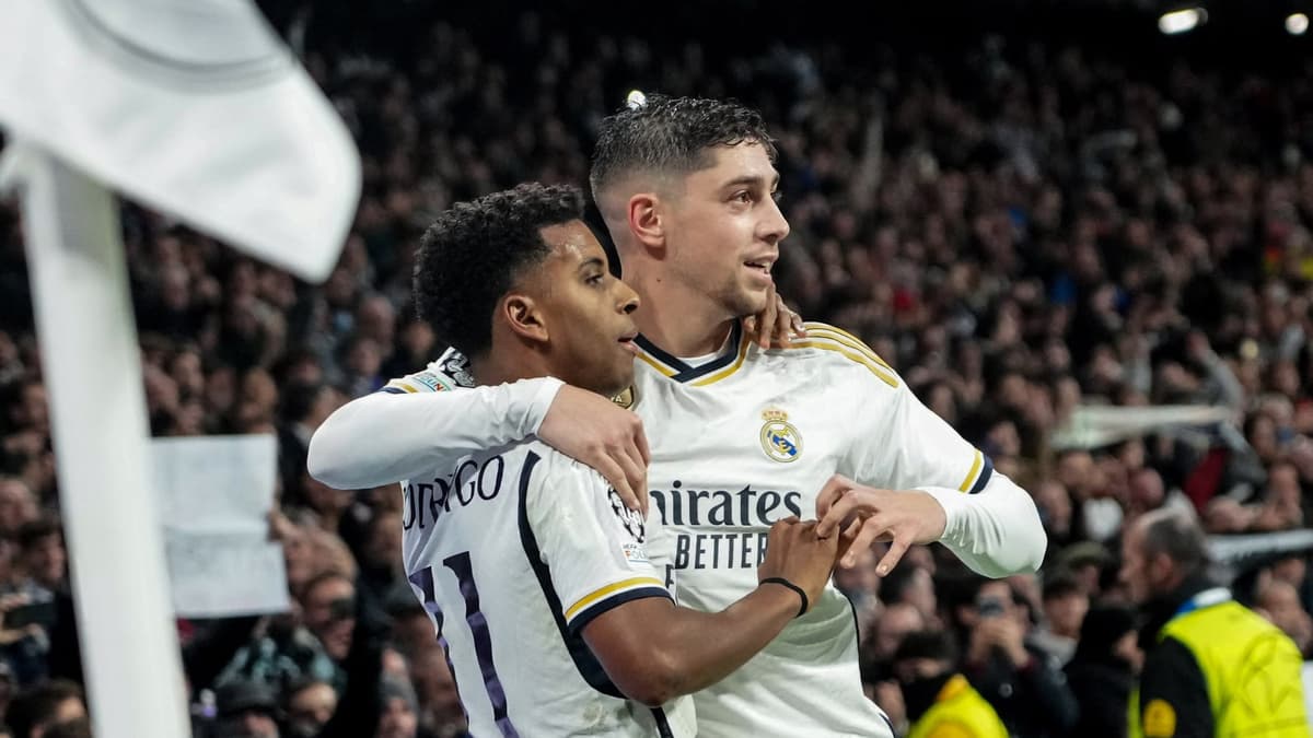 Rodrygo, Fede Valverde, Real Madrid, 2023/24