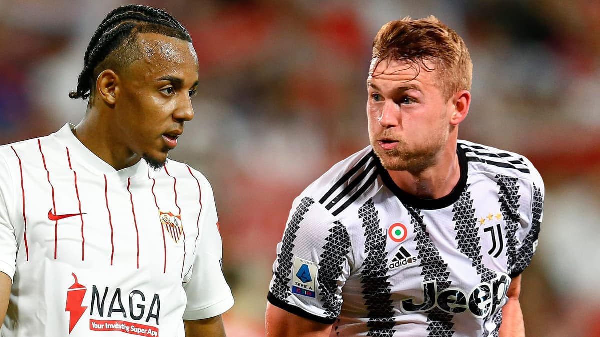 Matthijs de Ligt and Jules Kounde