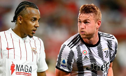 Matthijs de Ligt and Jules Kounde