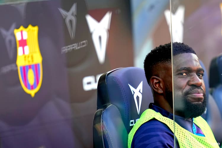 Samuel Umtiti kwam afgelopen seizoen slechts één keer in La Liga in actie