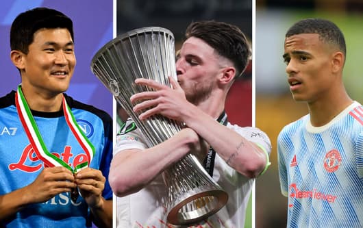 Kim Min-jae, Declan Rice, Mason Greenwood, Man Utd