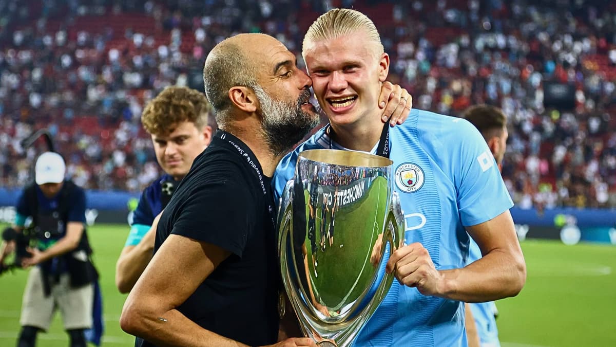 Erling Haaland, Pep Guardiola, Man City, 2023/24