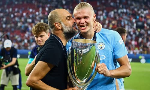 Erling Haaland, Pep Guardiola, Man City, 2023/24