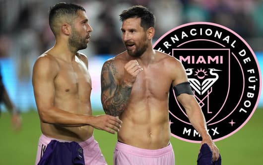 Lionel Messi, Jordi Alba, Inter Miami, 2023