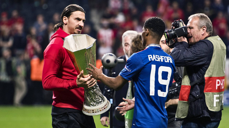 Marcus Rashford won a number of trophies at Old Trafford.
