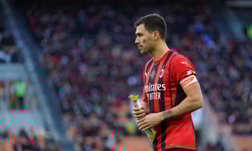 Milan defender Alessio Romagnoli