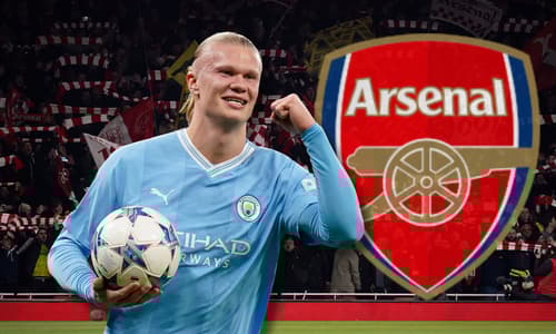 Erling Haaland, Man City, Arsenal, 2023/24
