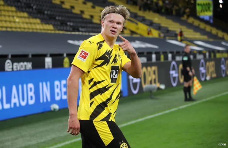 Dortmund’s Erling Haaland is the hottest young striker in the game