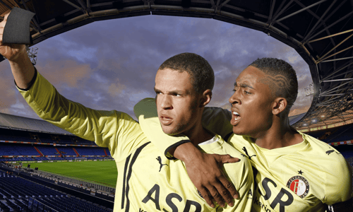 Luc Castaignos, Leroy Fer, Feyenoord