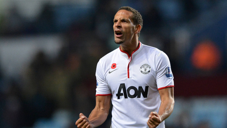 Rio Ferdinand played for Man Utd.