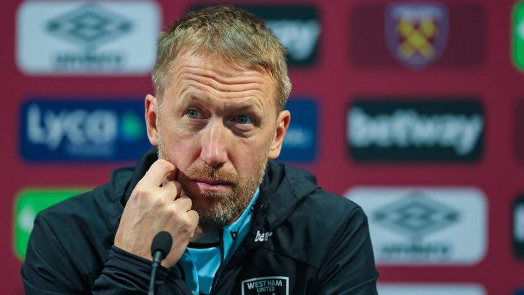 Potter is now in charge of West Ham