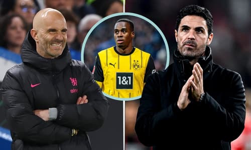Enzo Maresca, Mikel Arteta, Jamie Gittens