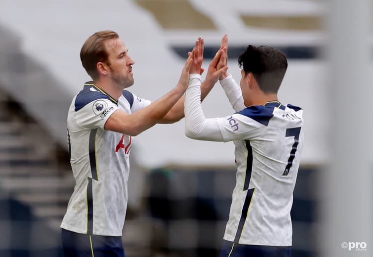 Harry Kane and Heung-min Son