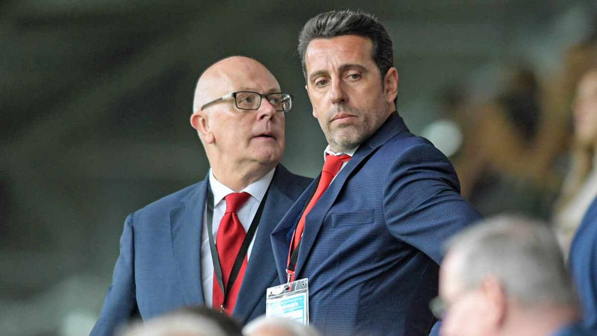 Arsenal sporting director Edu.