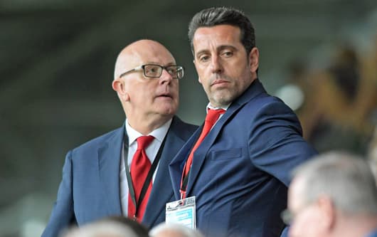 Arsenal sporting director Edu.