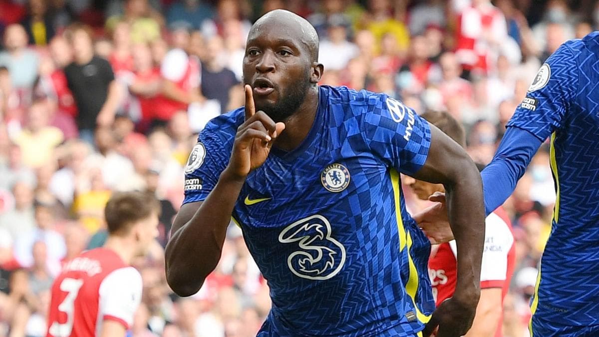 Chelsea striker romelu Lukaku 