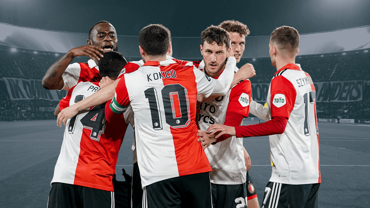 Igor Paixão, Orkun Kökcu, Santiago Gimenez, Feyenoord