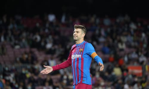 Gerard Pique, Barcelona, Primera Division, 2021/22
