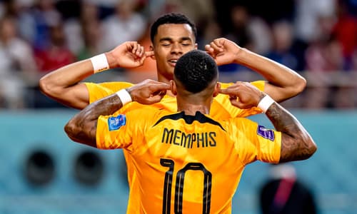 Cody Gakpo, Memphis Depay, Netherlands, World Cup 2022