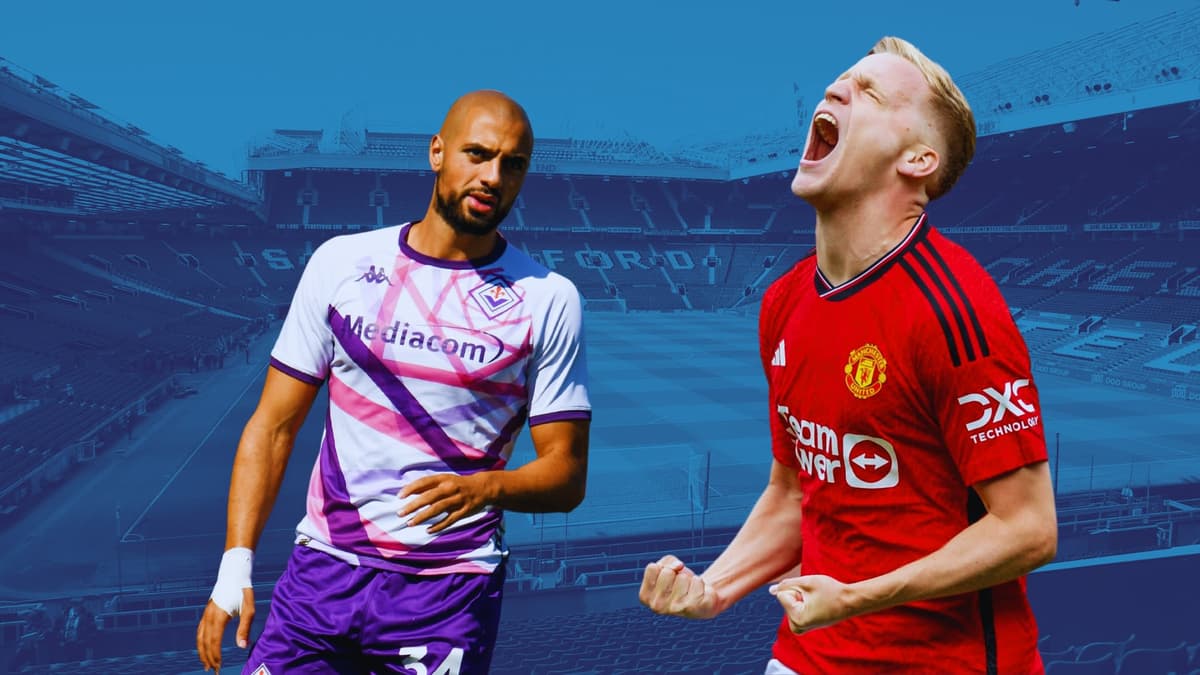 Sofyan Amrabat, Donny van de Beek, Man Utd, 2023/24