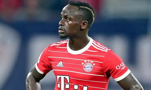 Bayern Munich's Sadio Mane.