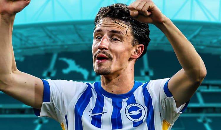 Olivier Boscagli speelt de komende jaren in het shirt van Brighton.
