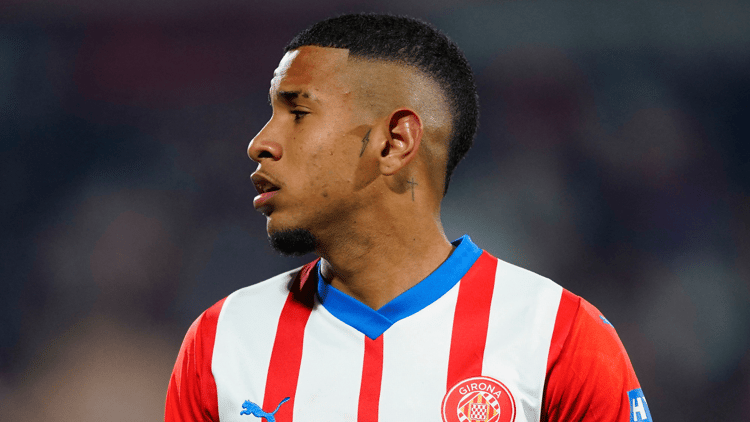 Sávio in het shirt van Girona