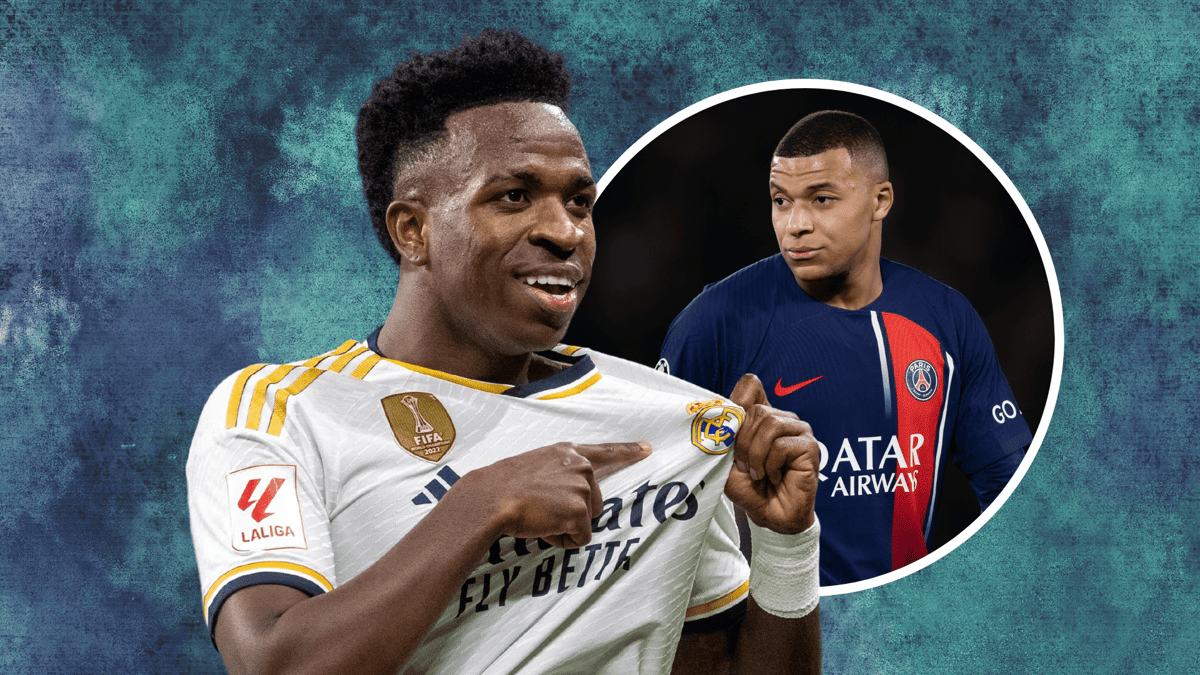 Vinicius Jr, Kylian Mbappe, Real Madrid