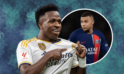Vinicius Jr, Kylian Mbappe, Real Madrid
