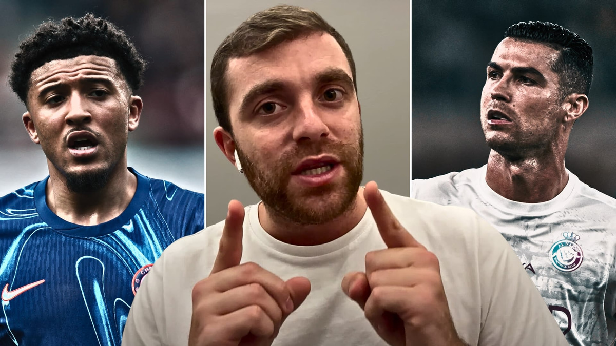Jadon Sancho, Fabrizio Romano, Cristiano Ronaldo