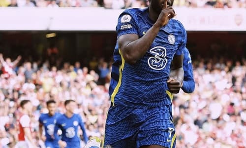 Romelu Lukaku, Arsenal v Chelsea, 2021-22