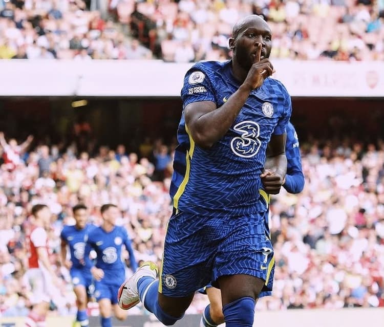 Romelu Lukaku, Arsenal v Chelsea, 2021-22