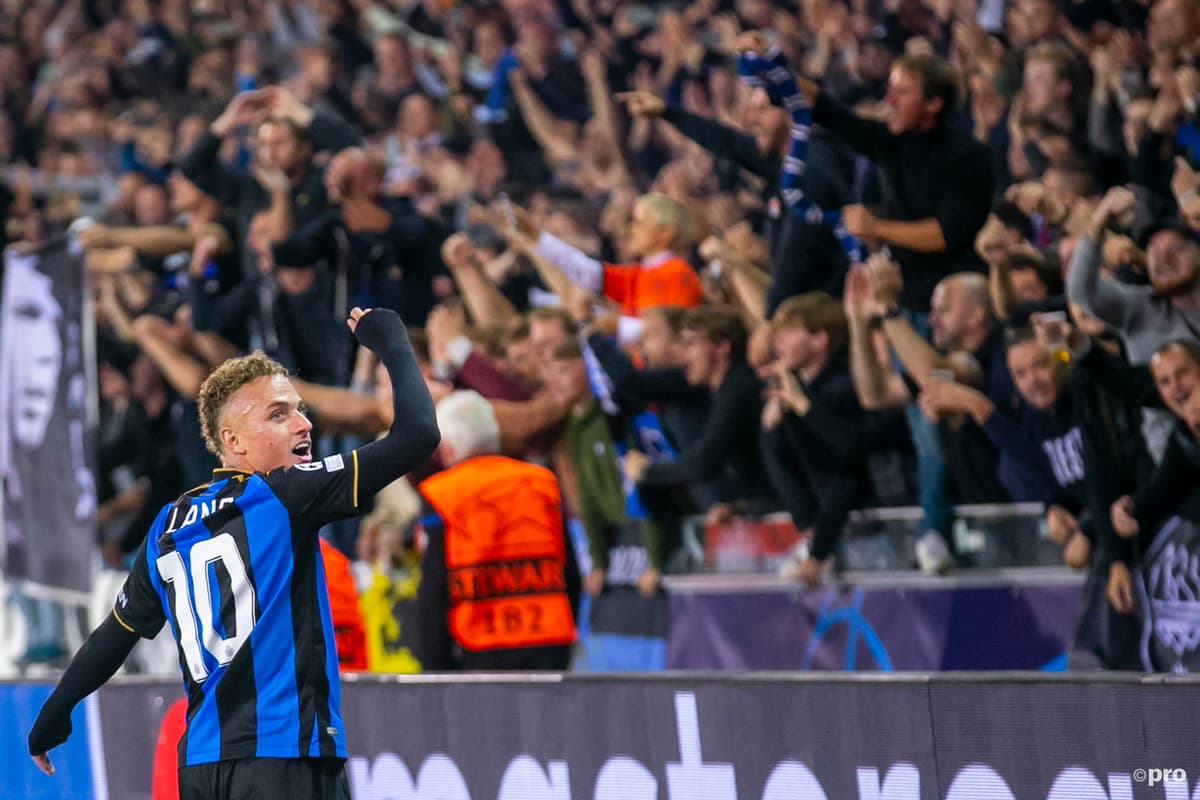 Noa Lang, Club Brugge, PSG, Champions League, 2021/22