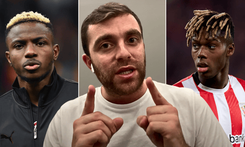 Fabrizio Romano, Victor Osimhen, Nico Williams