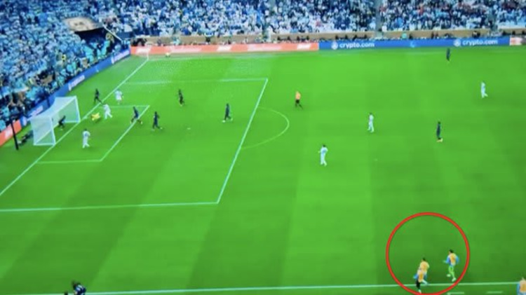 Argentina's winning goal
