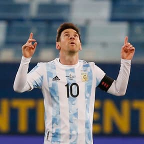 Messi dazzles for Argentina ONE DAY before Barca contract expires