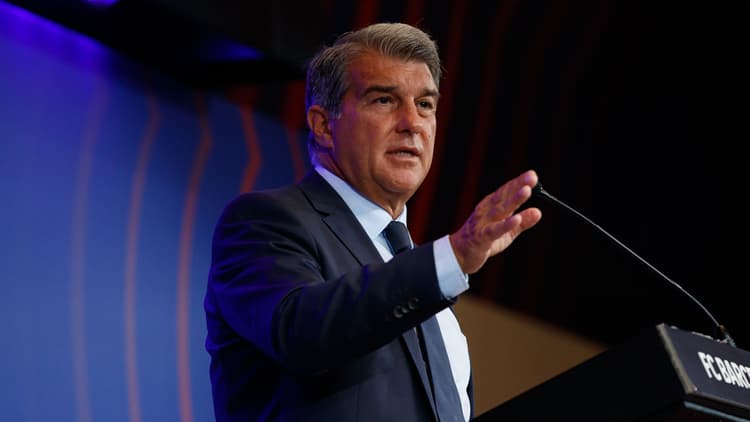 President Joan Laporta