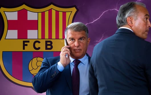 Joan Laporta, Barcelona, crisis