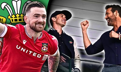 Jack Marriott, Rob McElhenney, Ryan Reynolds, Wrexham