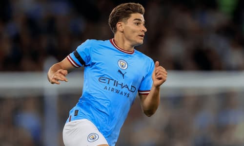 Julian Alvarez of Manchester City