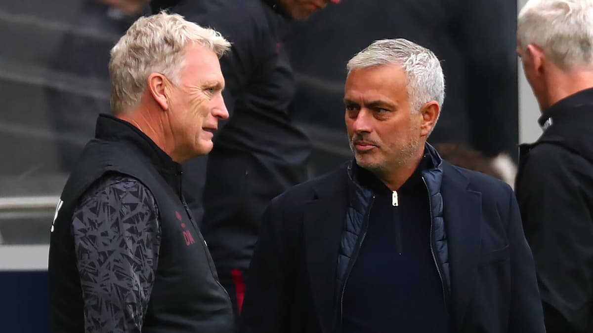 David Moyes and Jose Mourinho