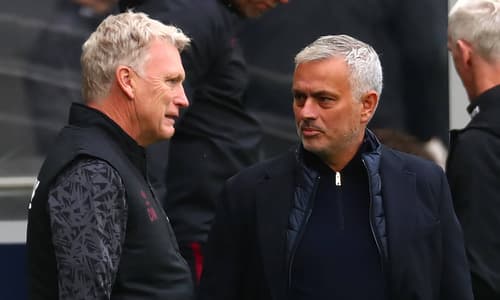 David Moyes and Jose Mourinho