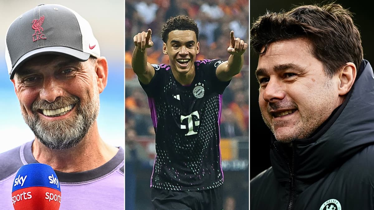 Jamal Musiala, Jurgen Klopp, Mauricio Pochettino