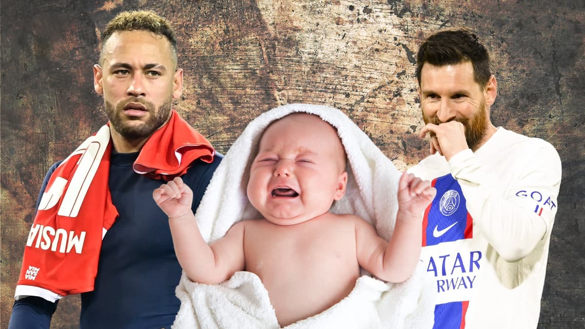Neymar, Lionel Messi, PSG, cry-babies