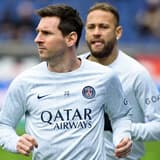 Lionel Messi and Neymar at PSG.