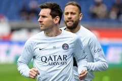 Lionel Messi and Neymar at PSG.