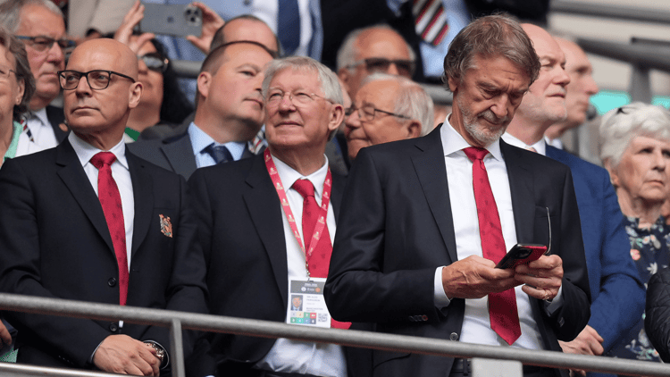 Sir Jim Ratcliffe and Sir Alex Ferguson