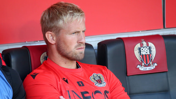 Kasper Schmeichel ahs not impressed at Nice